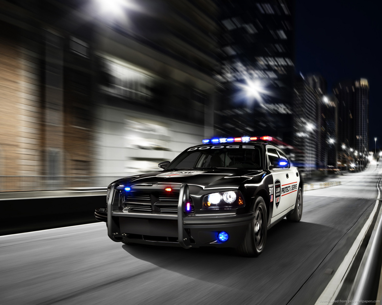 Pickywallpaper Dodge Charger Police For