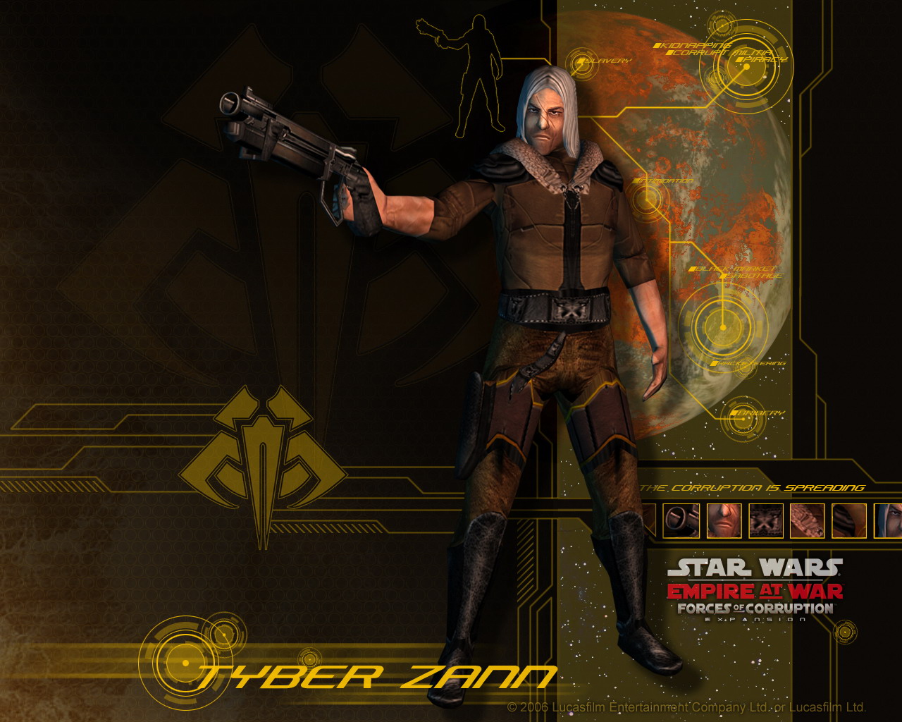 Tyber Zann   Star Wars Empire at War Forces of Corruption