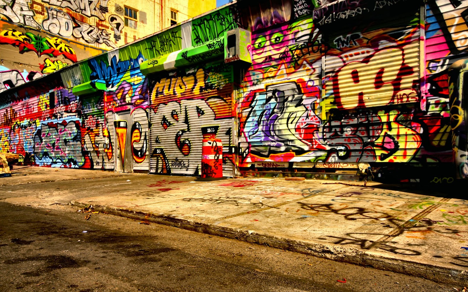 Graffiti Street Art HD Wallpaper