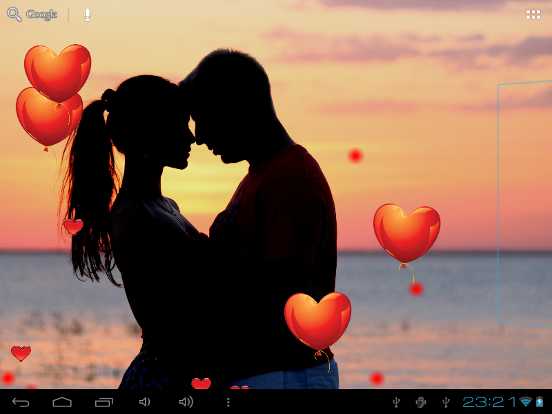 Love Heart Live Wallpaper Screenshot