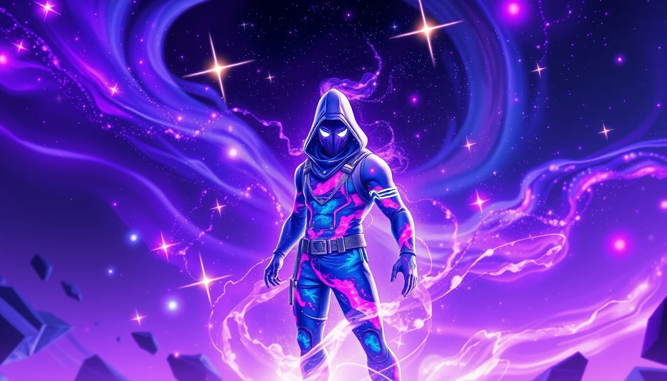 🔥 Free Download Fortnite Galaxy Skin Wallpaper by @evelynh53 ...