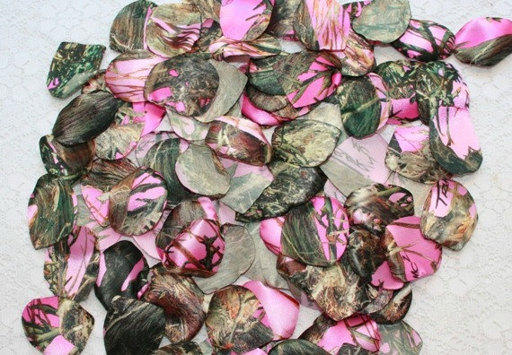 Pink Mossy Oak Camo Background Camouflage Petals