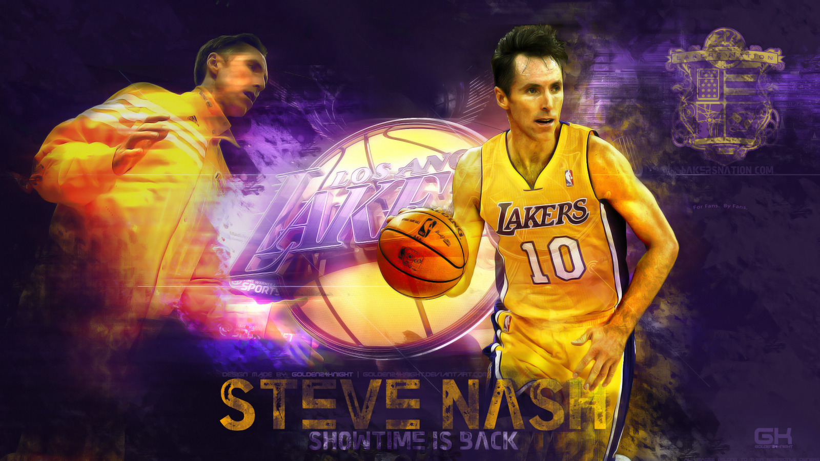Lakers Wallpaper Steve Nash HD Background