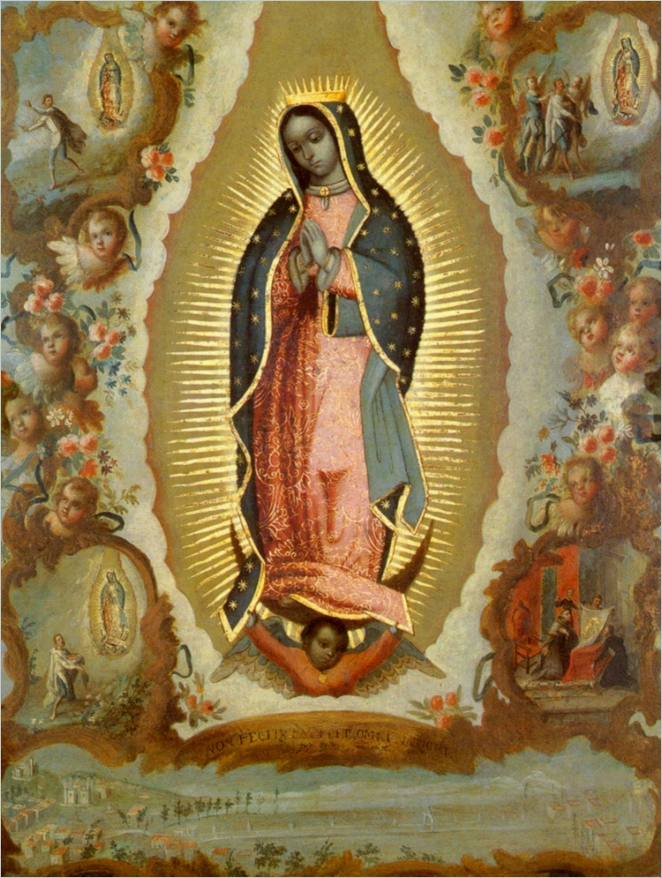 Mexican Virgin Mary Wallpaper The Mother Of God Appeared