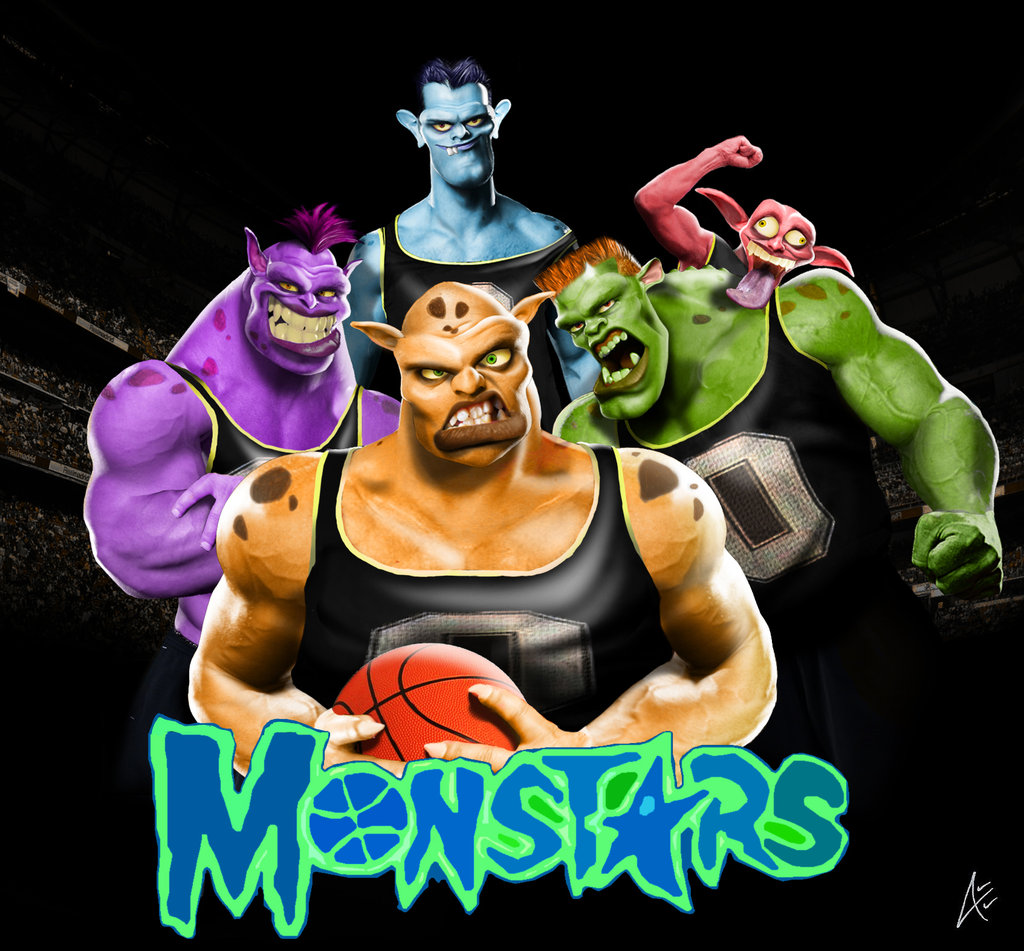 The Monstars Space Jum By Andersiano