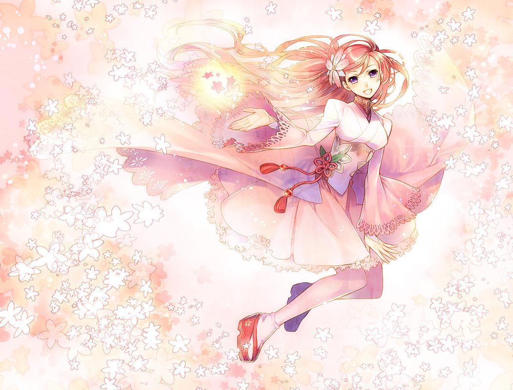 Flower Fairy Wallpaper