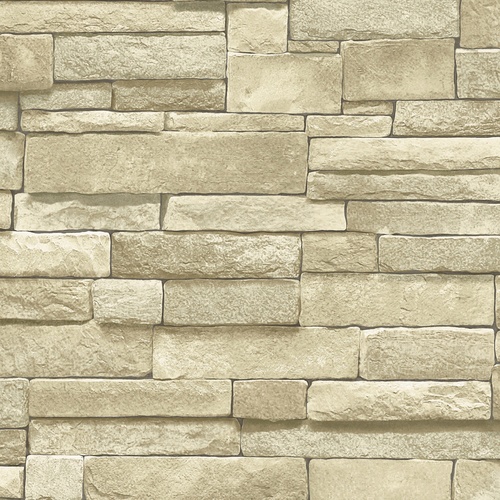 Zoomed Allen Roth Neutral Stone Wallpaper