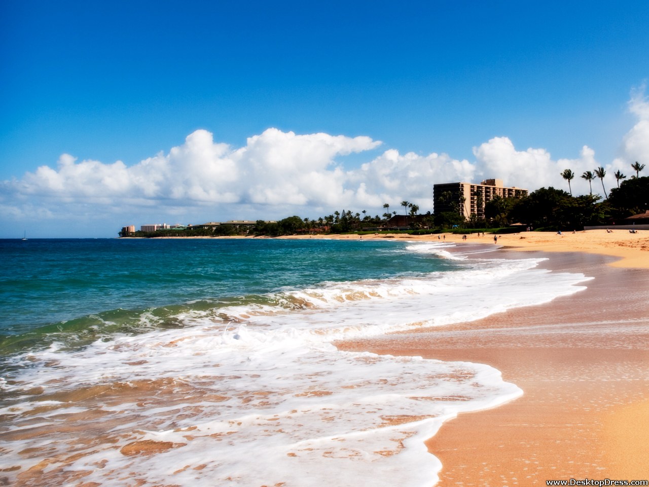 Desktop Wallpapers Other Backgrounds Kaanapali Beach Maui