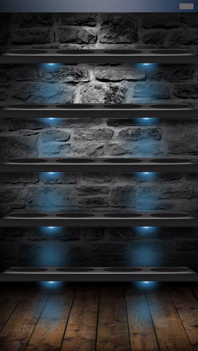 Wallpaper iPhone Shelves Android Abstract