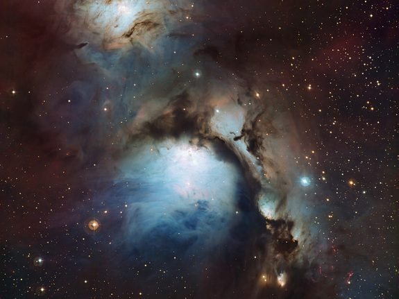 Messier A Reflection Nebula In Orion Space Wallpaper