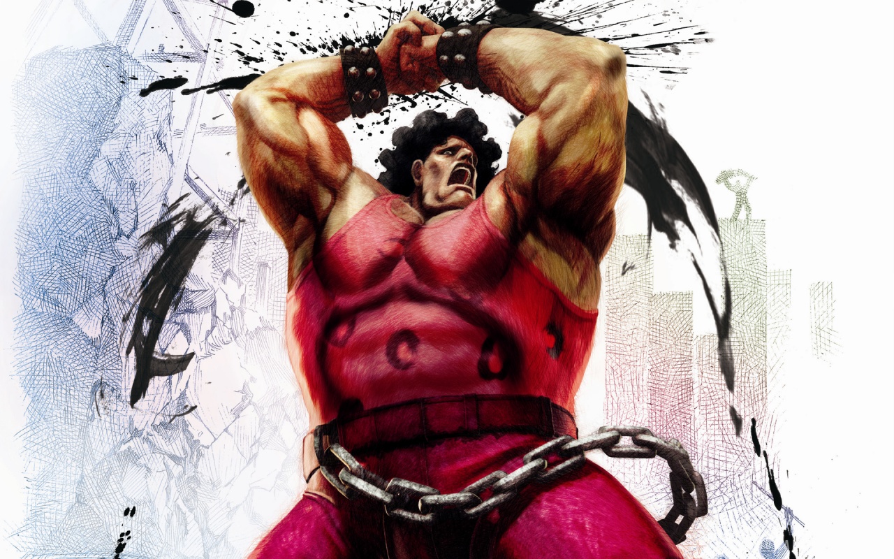 Hugo In Ultra Street Fighter Wallpaper