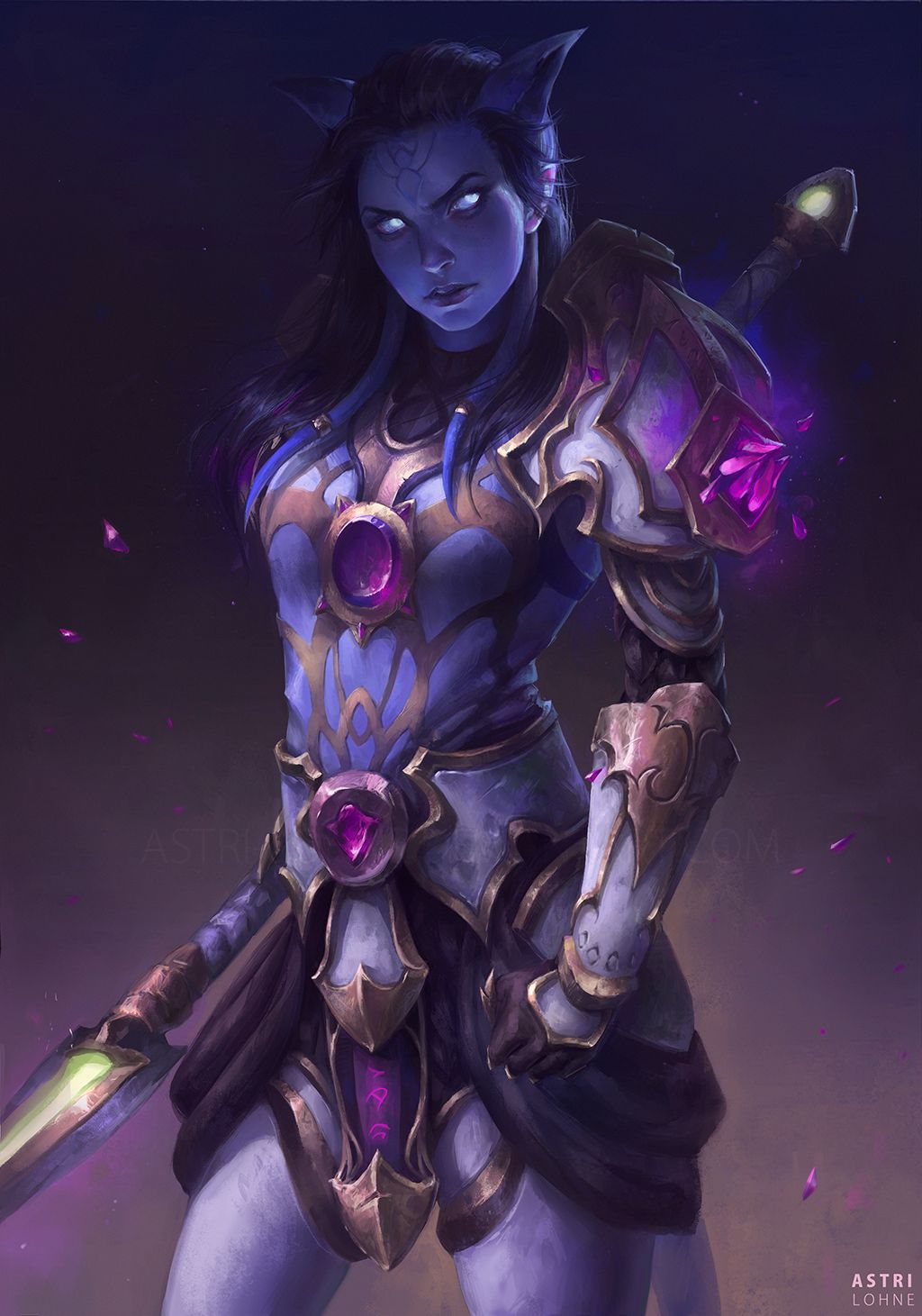 Maeorra C By Astri Lohne With Image Warcraft Art World Of