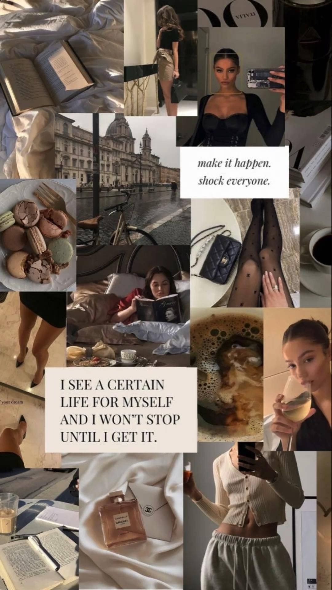 That Girl Aesthetic Wallpaper