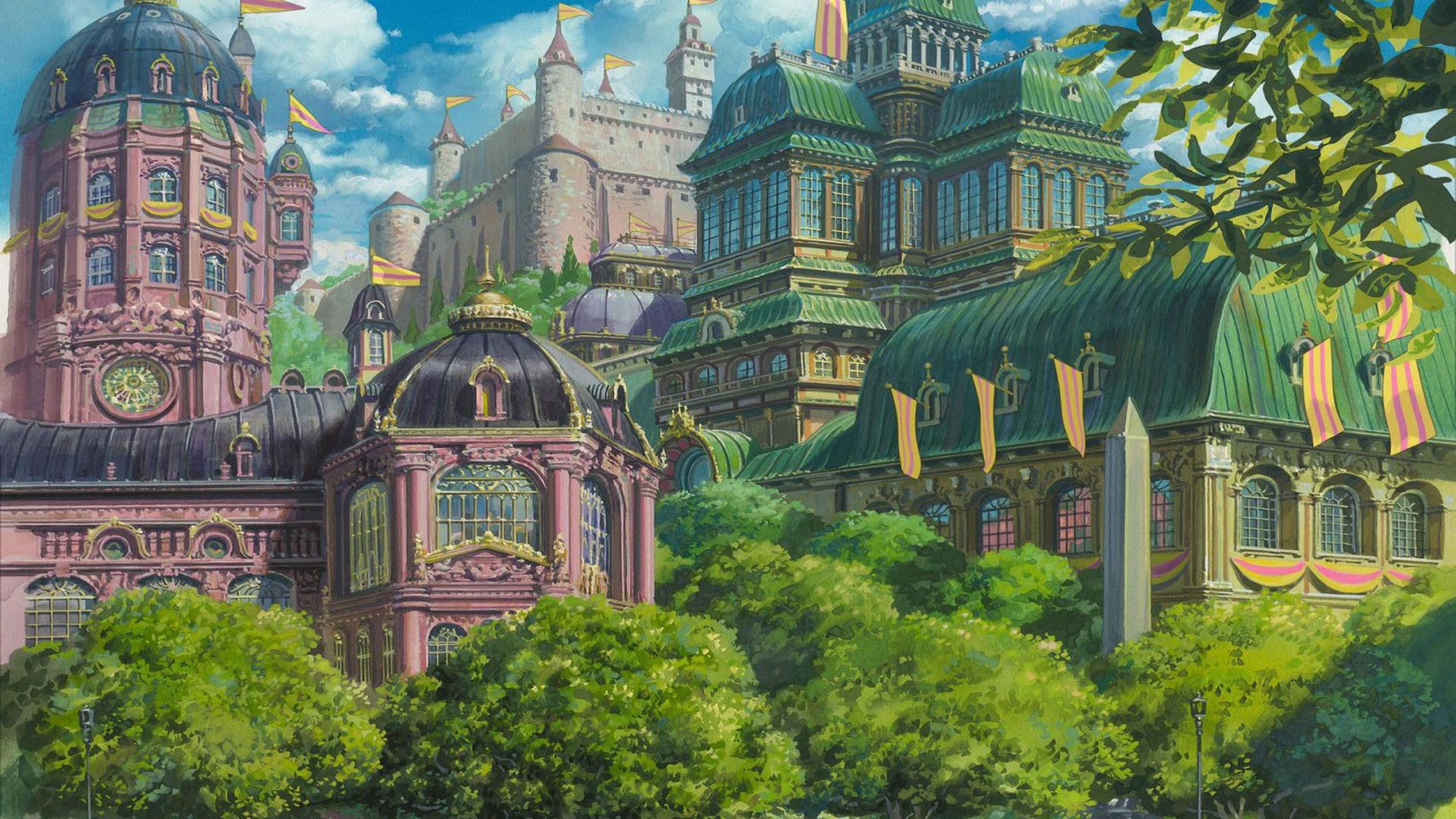 Free download HOWL S MOVING CASTLE WALLPAPER 90136 HD Wallpapers