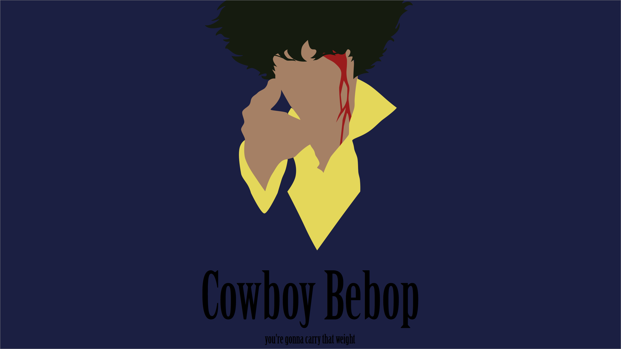 Minimalist Cowboy Bebop Wallpaper by Porjin on