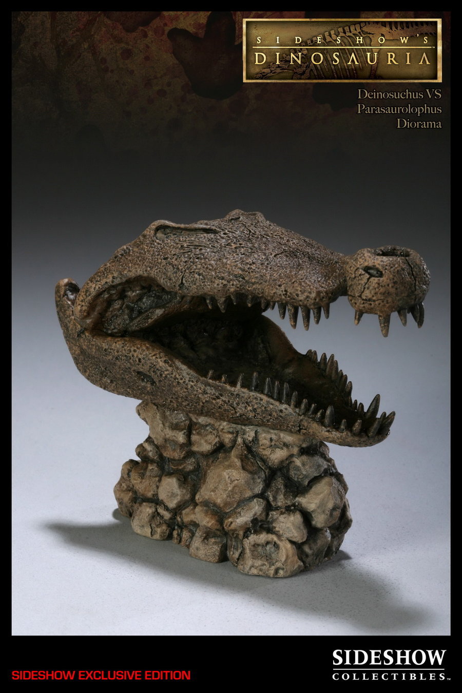 Deinosuchus Vs Parasaurolophus By Taboada