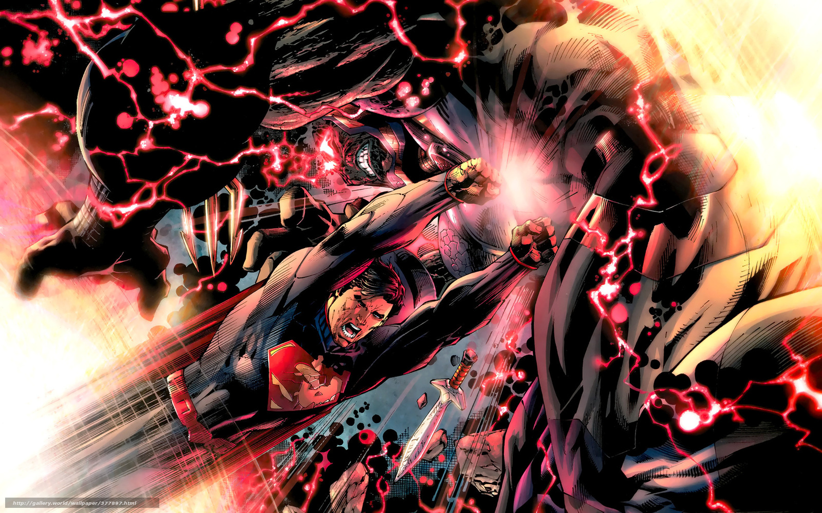 Wallpaper Superman Darkseid Desktop In The