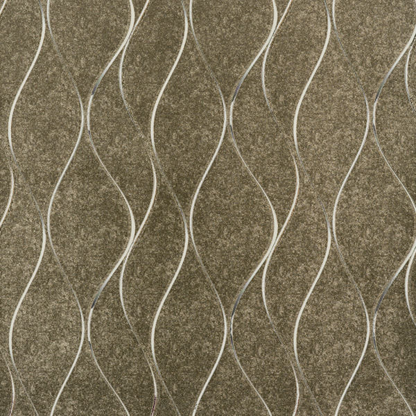 Swirls White Silver Damask Modern Wallpaper For Walls Double