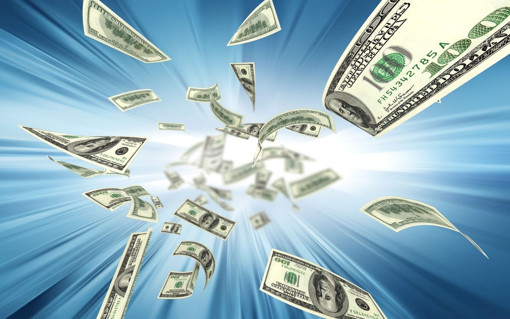 This is the Hot money powerpoint template background image You can