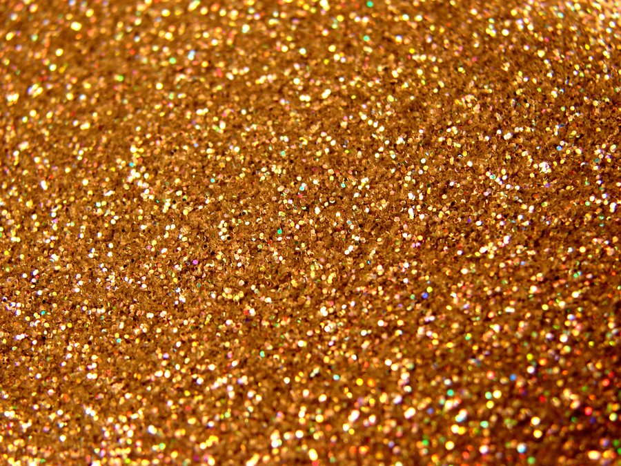 Gold Glitter Stock by yobanda on