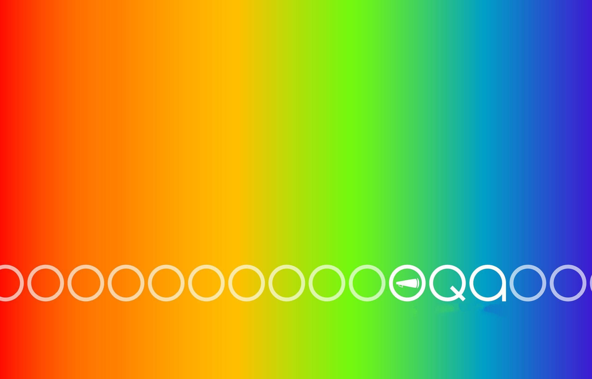 Vibrant Blended Rainbow Lgbtqa Pride Wallpaper