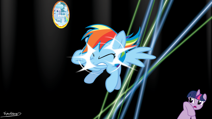 Mlp Desktop Wallpaper Rainbow Crash By Trynothingy On