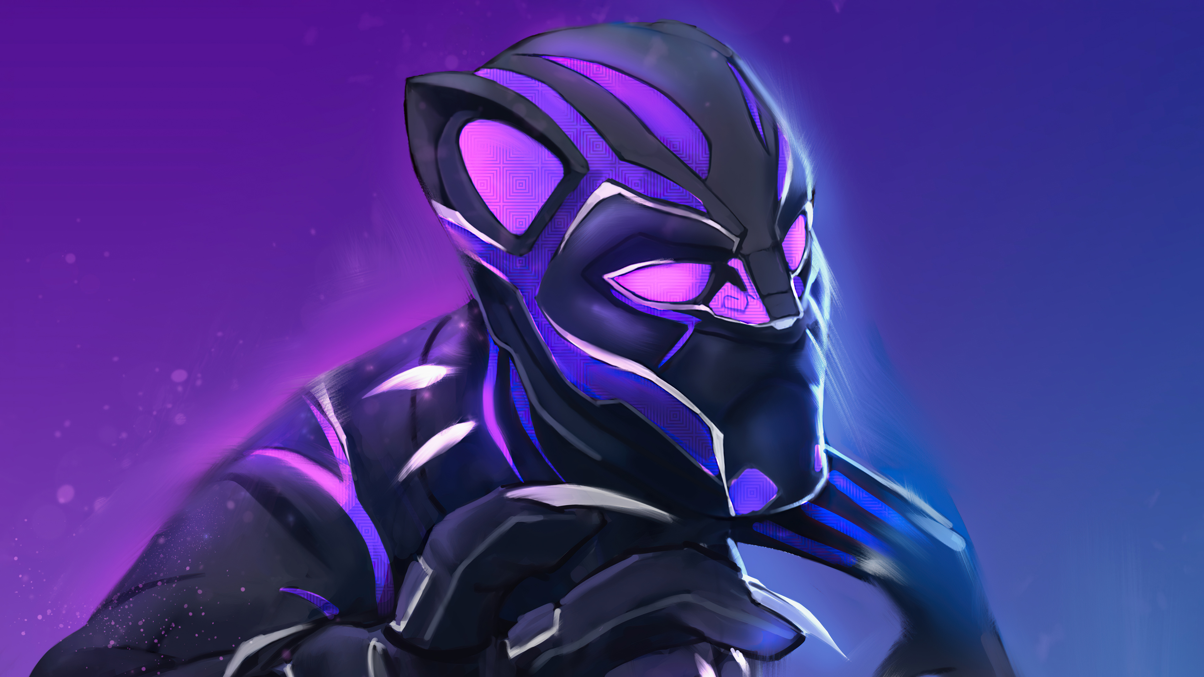 Black Panther 4k Ultra HD Wallpaper By Morten Hansen