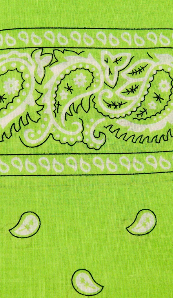 Lime Green Bandana Wallpaper
