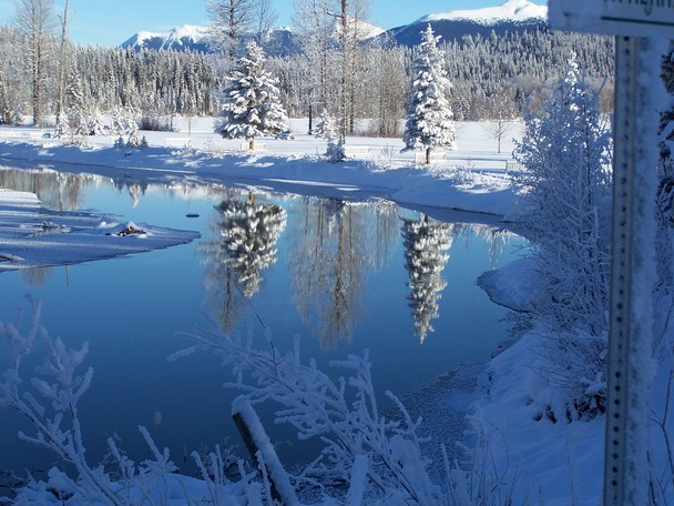 Winter on the Bowron River   National Geographic Photo Contest 2012