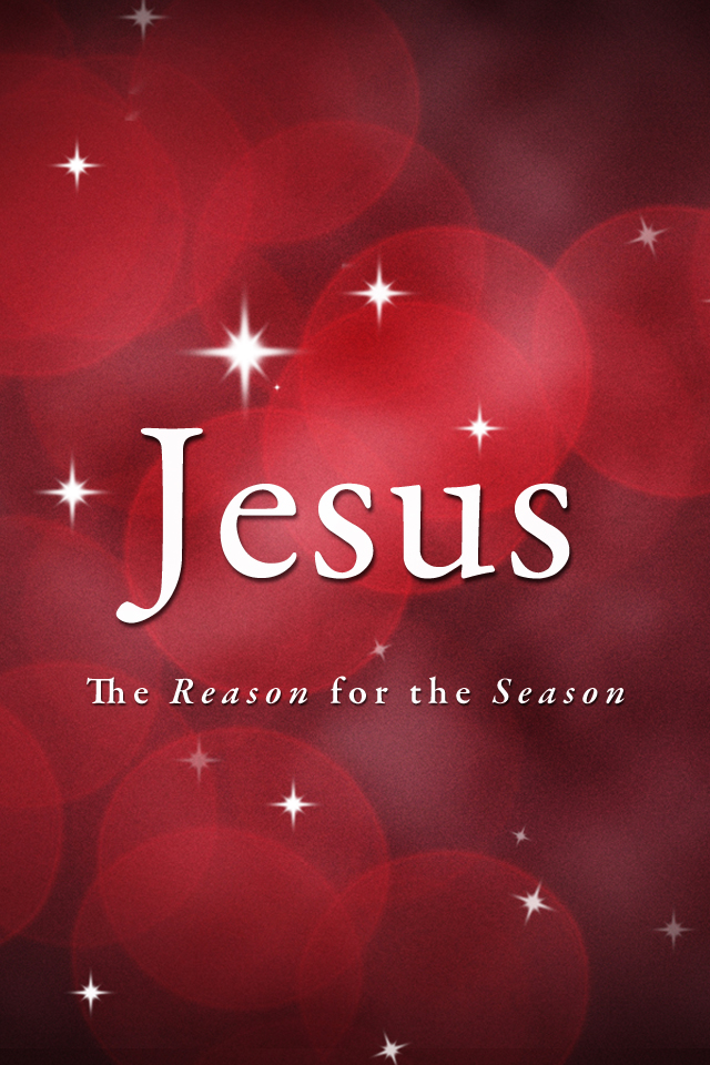 Jesus The Reason For Season iPhone Wallpaper Background Lock