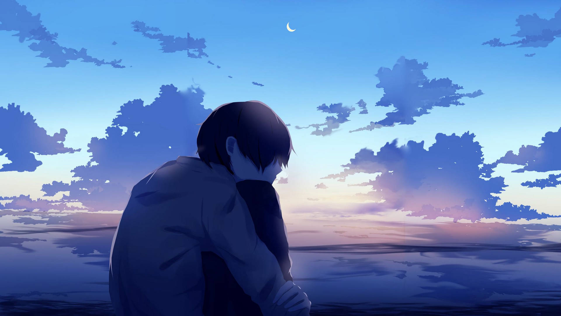 Alone Boy Anime Wallpaper