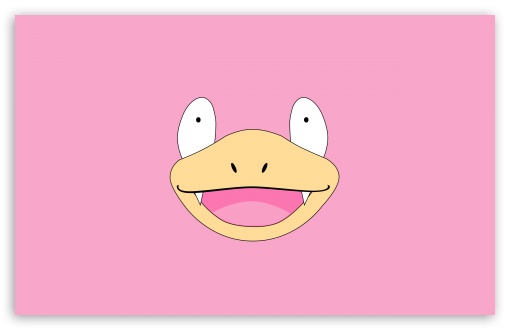 Slowpoke Face Pokemon 4k HD Desktop Wallpaper For