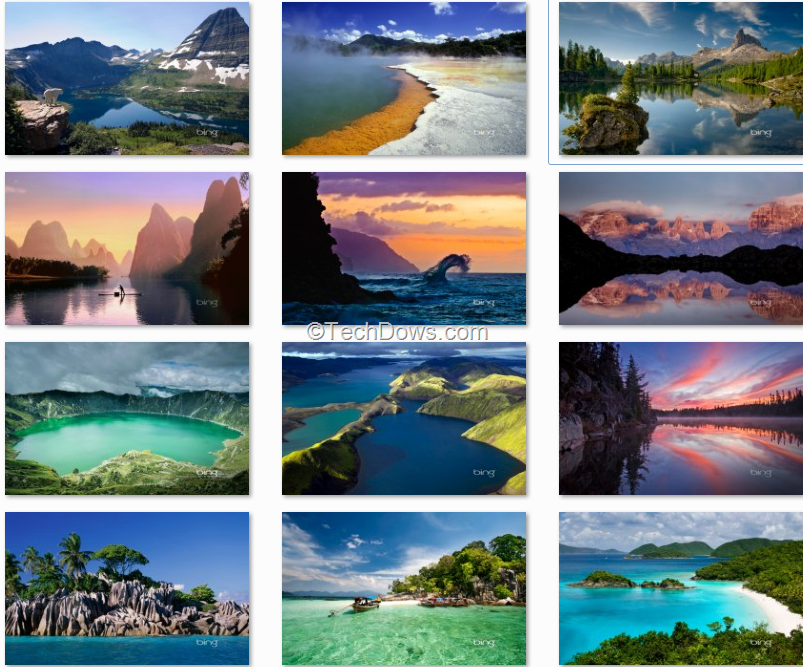 Bing Wallpaper Pack From Microsoft TecHDows