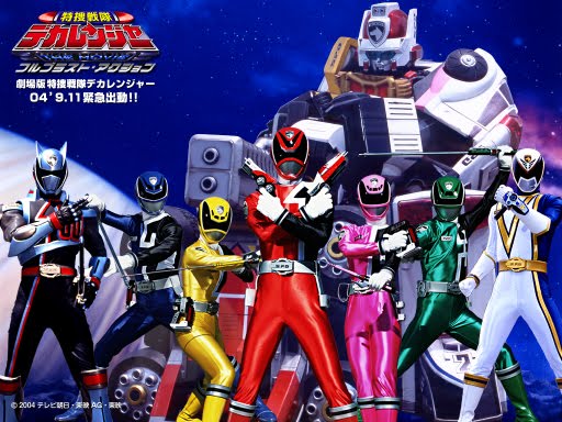 Feminina Power Rangers Spd Ser Transmitido Pelo Canal Tokyo Mx