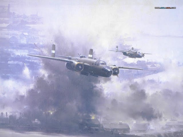 Aviation Art Wwii Air Bat Paintings Wallpaper Military
