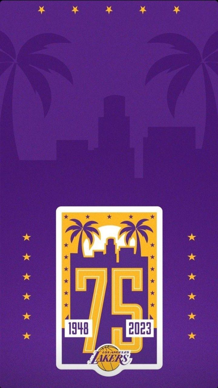 Lakers 75th Anniversary Wallpaper In Nba