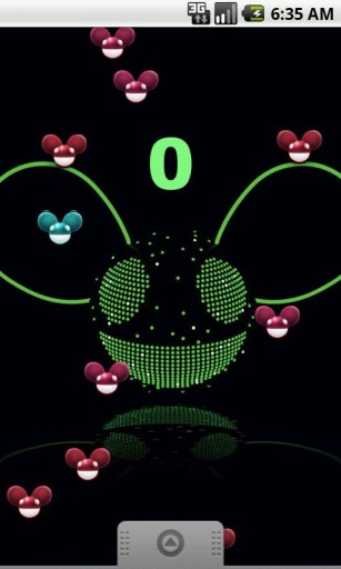 Bigger Deadmau5 Neon Live Wallpaper For Android Screenshot