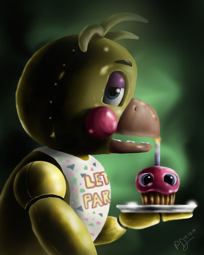 FNAF Toy Chica by Reillyington86