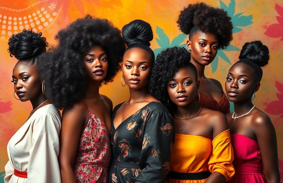 Beautiful Black Women Wallpaper