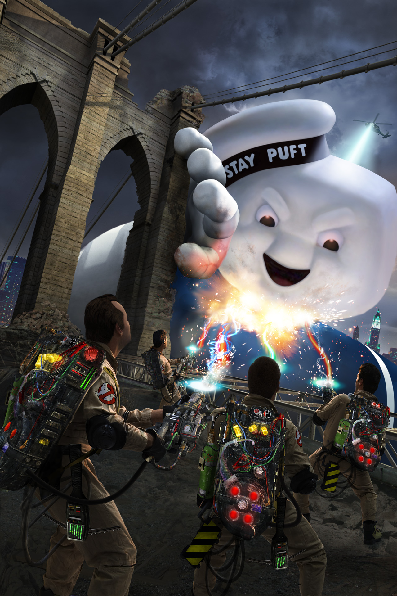 Temporal Flux Infinity Ghostbusters Vs Stay Puft The Marshmallow