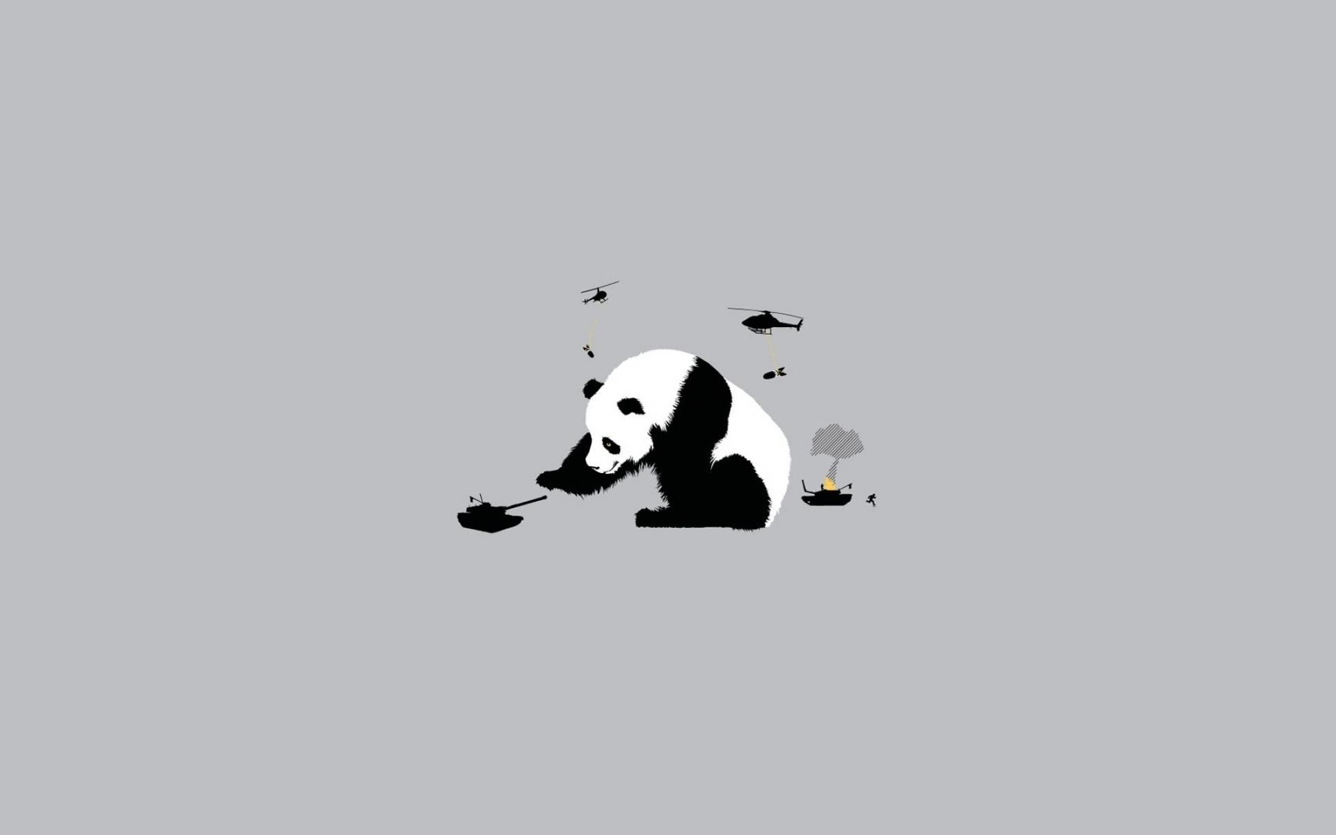 Enjoi Wallpaper With Image Panda Simplistic