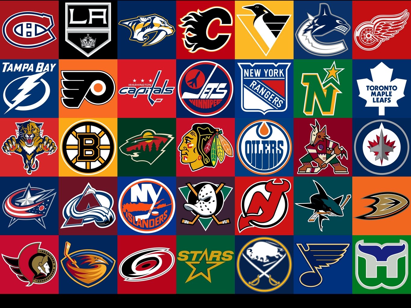 All NHL Hockey Team Logos