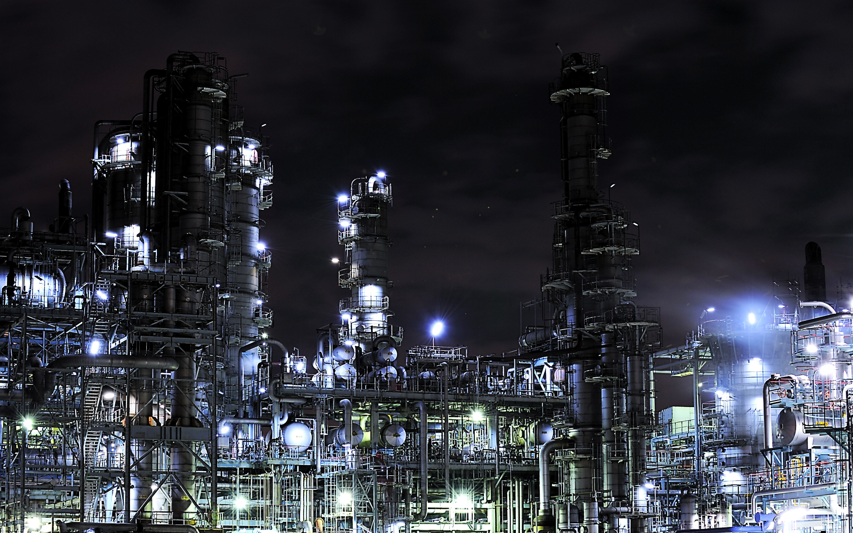 Industrial Plants Wallpaper