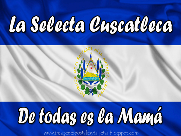 De El Salvador Tarjetas La Selecta Bandera