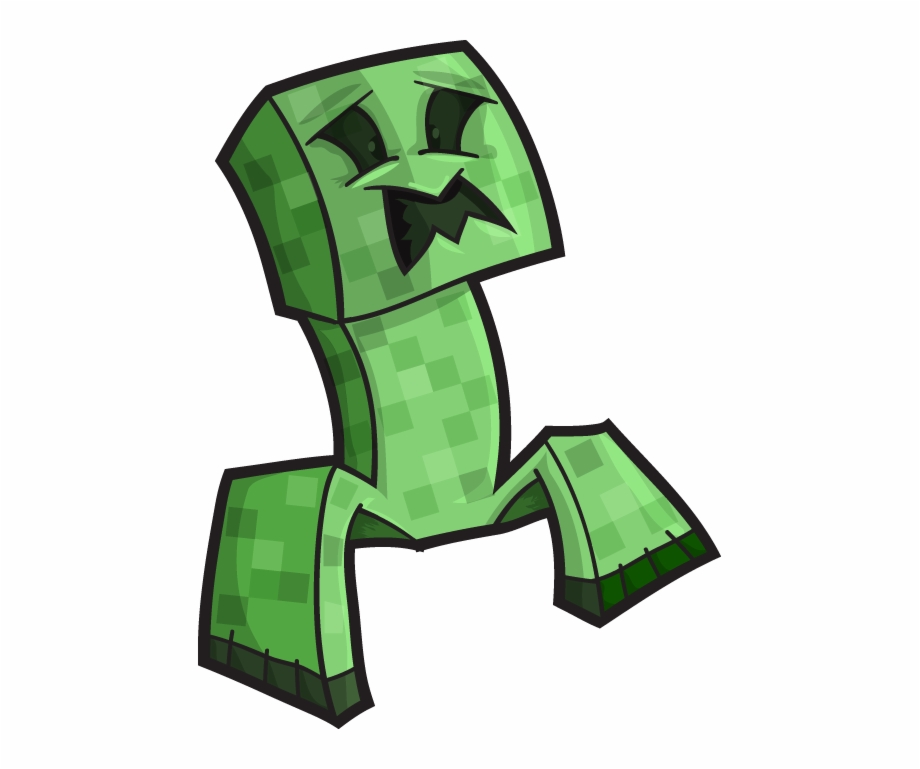 Minecraft Creeper Art Png Wallpaper