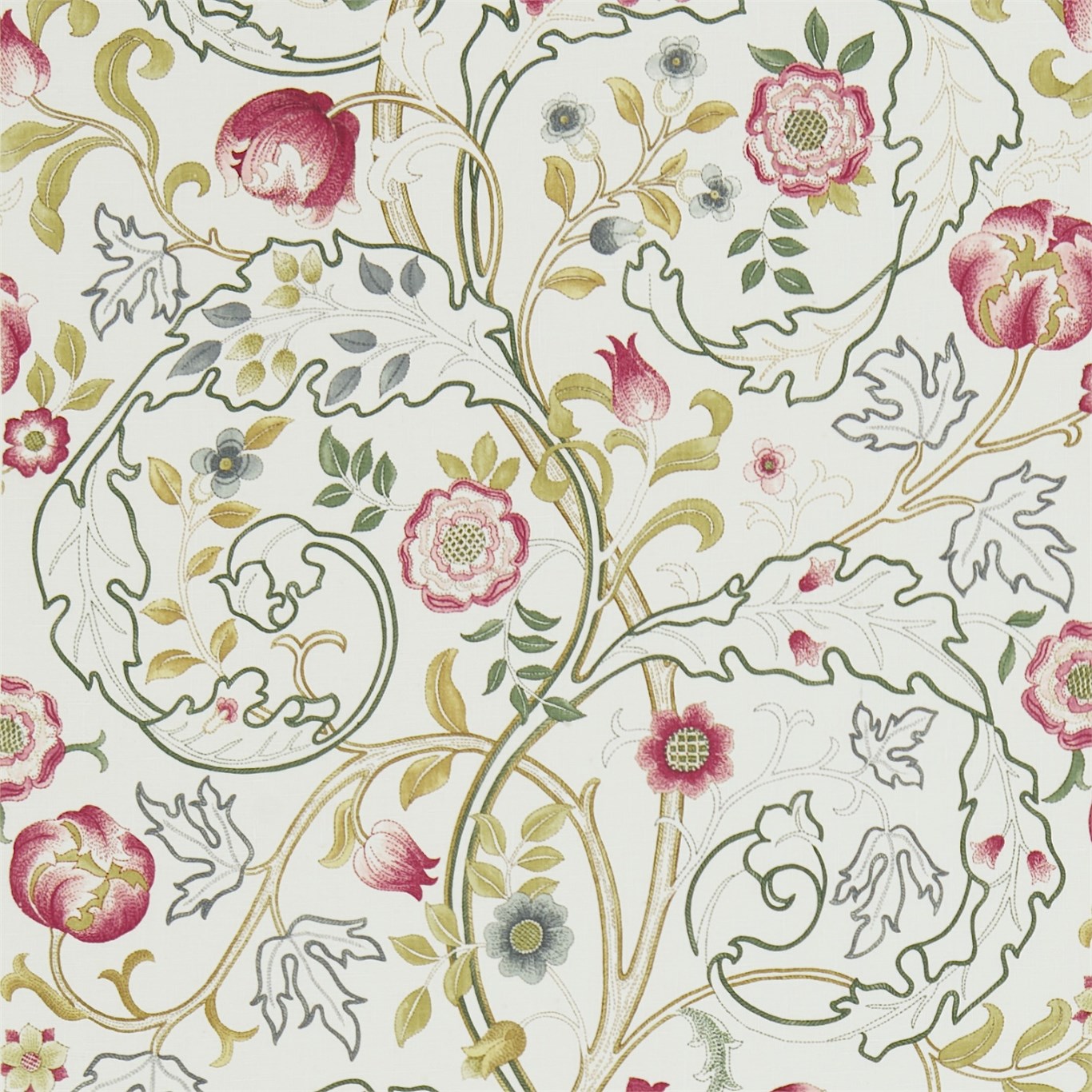 Co Arts And Crafts Fabrics Wallpaper Designs By William
