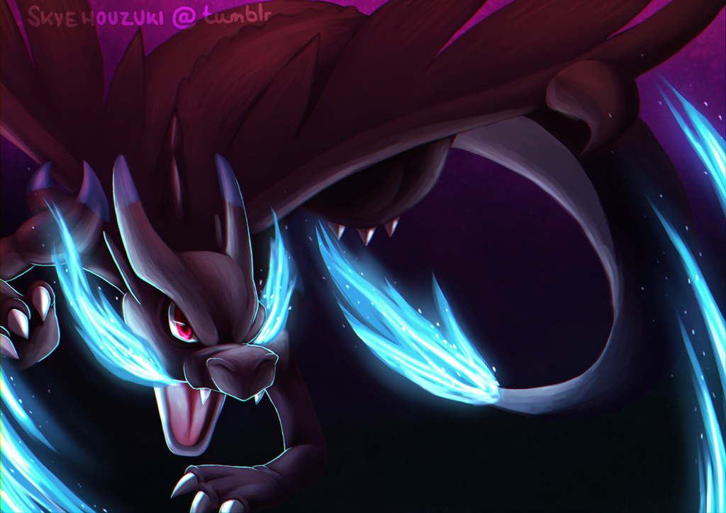 Mega Charizard X and Y - Pokemon X Y Vector by firedragonmatty on