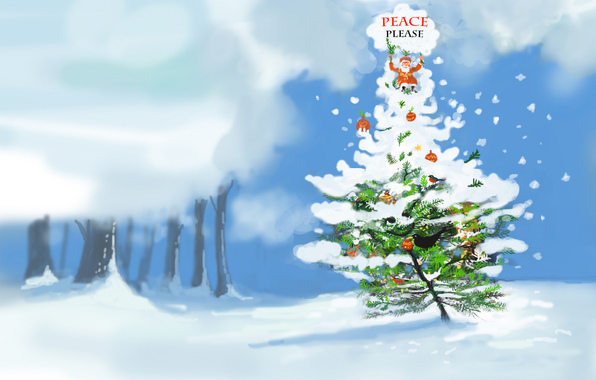 Wallpaper please peace christmas holiday wallpapers holidays
