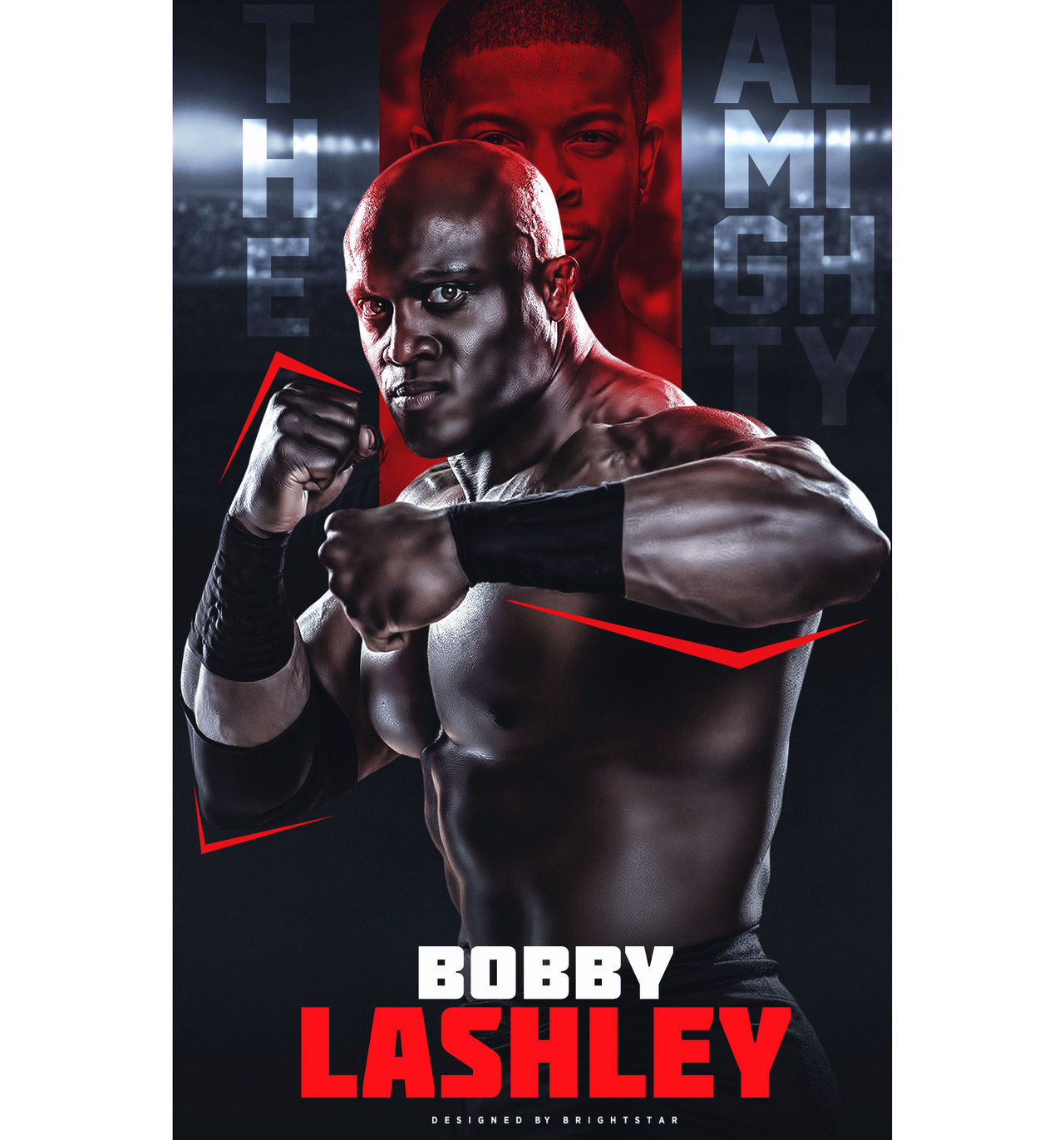 Bobby Lashley   The Almighty by Brightstar2003 1280x1371