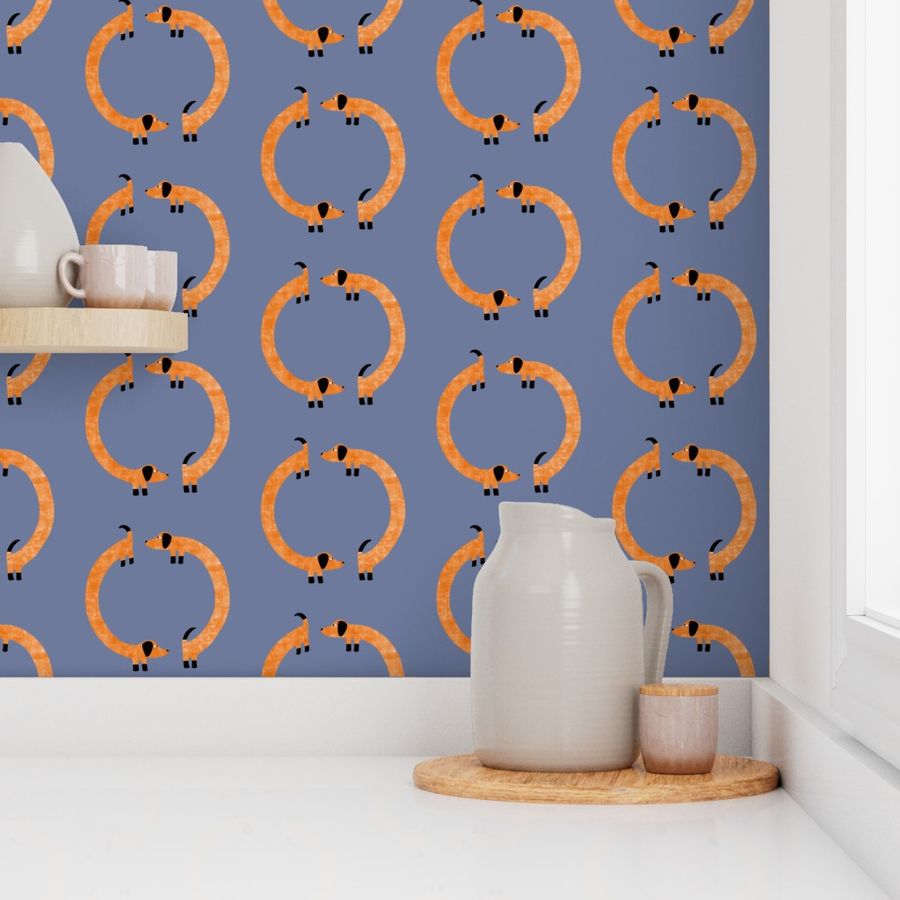 Dachshund Sausage Dog Perpetual Motion Wallpaper
